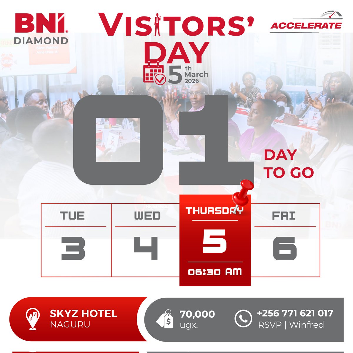 BNI Diamond, Uganda tweet media