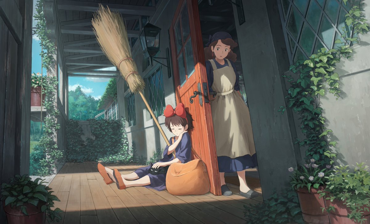 帰省　#魔女の宅急便