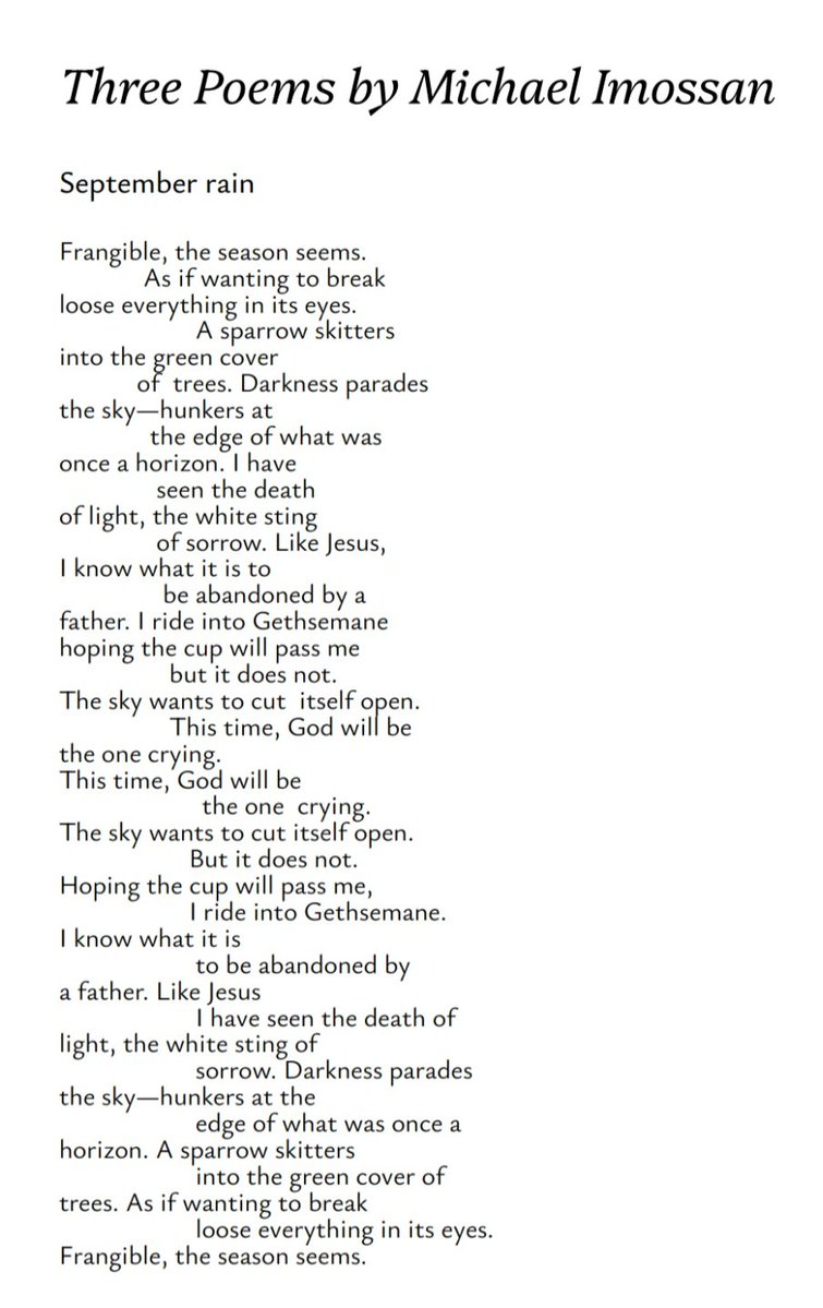 Michael Imossan tweet media