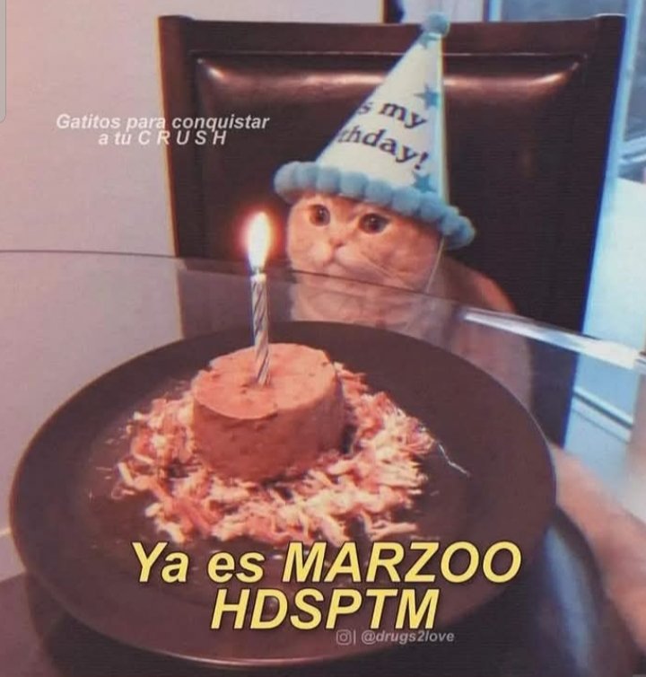 ElUrbinaG's tweet photo. Que la "M" de marzo sea de money, milagros, motivación, mucha salud, manifestación y mi mejor cumpleaños. https://t.co/SeJVq8pjpI