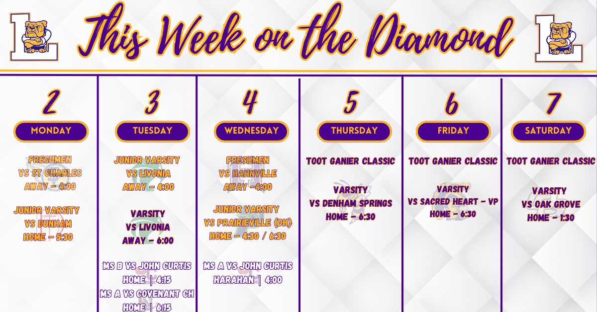 Lutcher Baseball tweet media