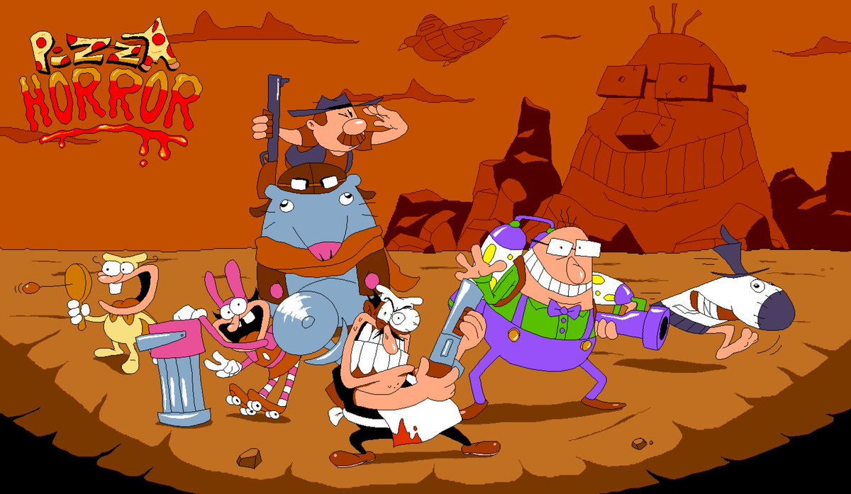 Pizza Horror tweet media