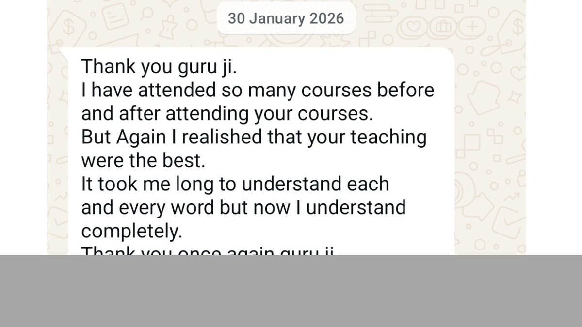 itzarunca's tweet photo. #Elliottwave - Learner Feedback. 

Grateful for this amazing feedback from one of my learners 🙏

Link to register EW - https://t.co/qeDXNzZmjr

Package - https://t.co/4vwbsmWvgq

Note - The course is currently available at a Deepavali discount price. This offer will be revised soon. Thank you