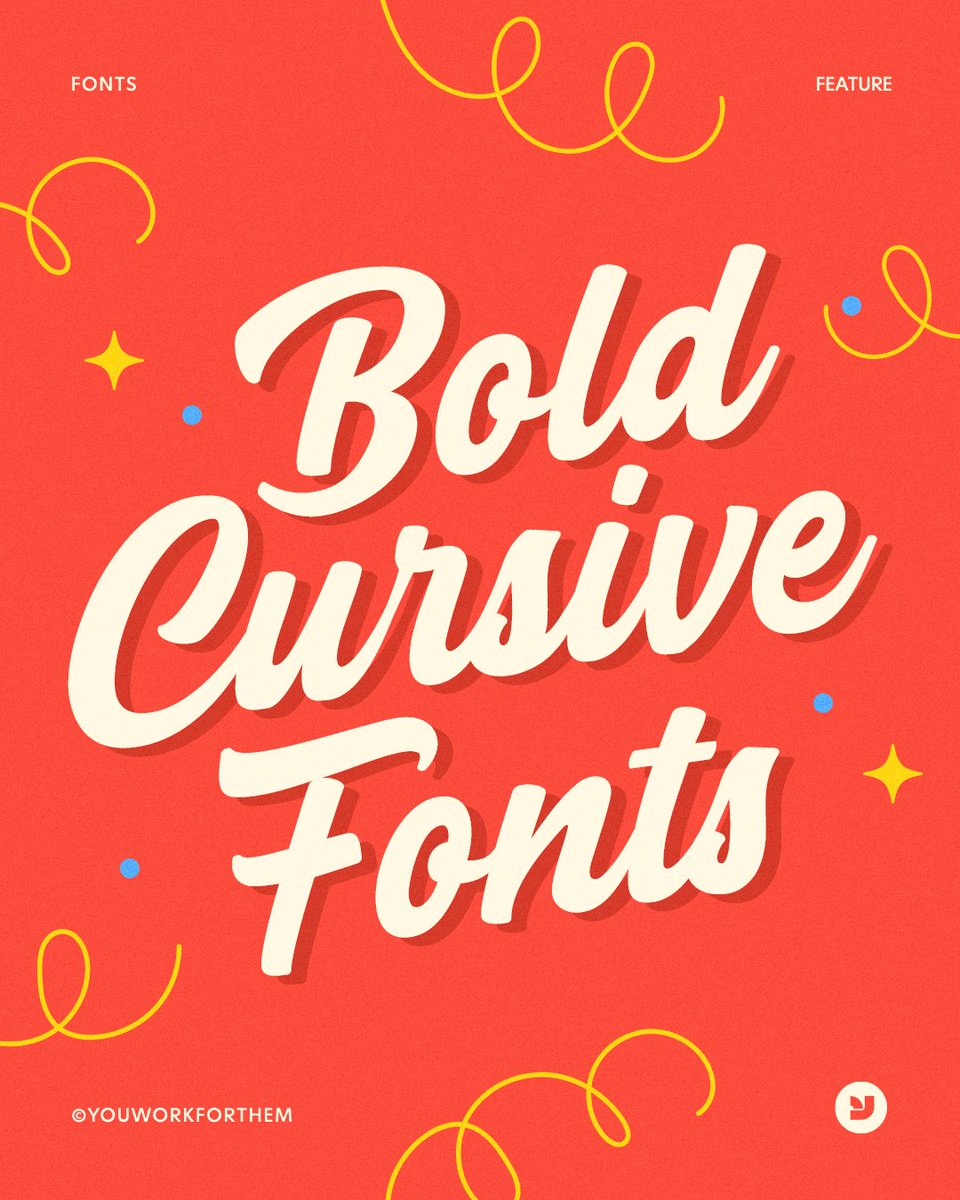 YouWorkForThem's tweet image. Thick Strokes, Fluid Letterforms 💯⭐

Explore Now:
🔗 shorturl.at/yFc37

#CursiveFonts
#ScriptTypography
#DisplayType
#BoldFonts
#youworkforthem
#posterdesign