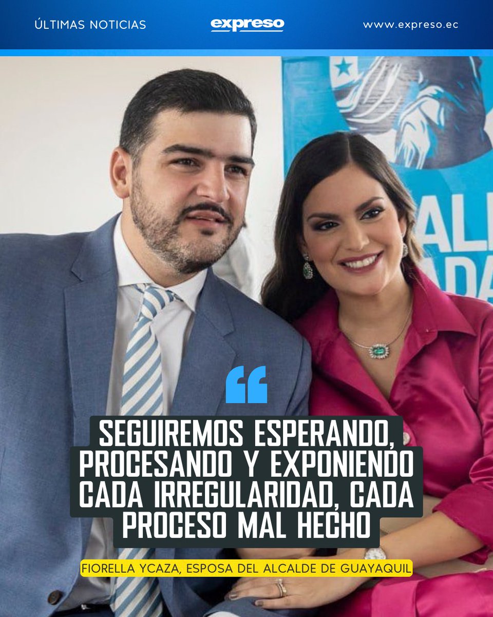 Esposa de Aquiles Álvarez volvió a hablar: "No hay caso; seguiremos exponiendo cada irregularidad". 

Mira todo lo que dijo Fiorella Ycaza 👉 bit.ly/4l8tREG