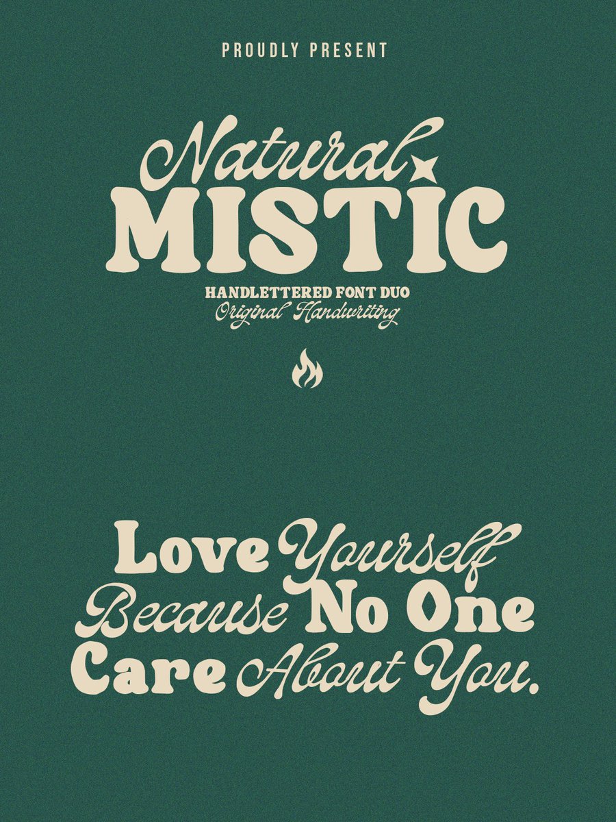 YouWorkForThem's tweet image. Thick Strokes, Fluid Letterforms 💯⭐

Explore Now:
🔗 shorturl.at/yFc37

#CursiveFonts
#ScriptTypography
#DisplayType
#BoldFonts
#youworkforthem
#posterdesign