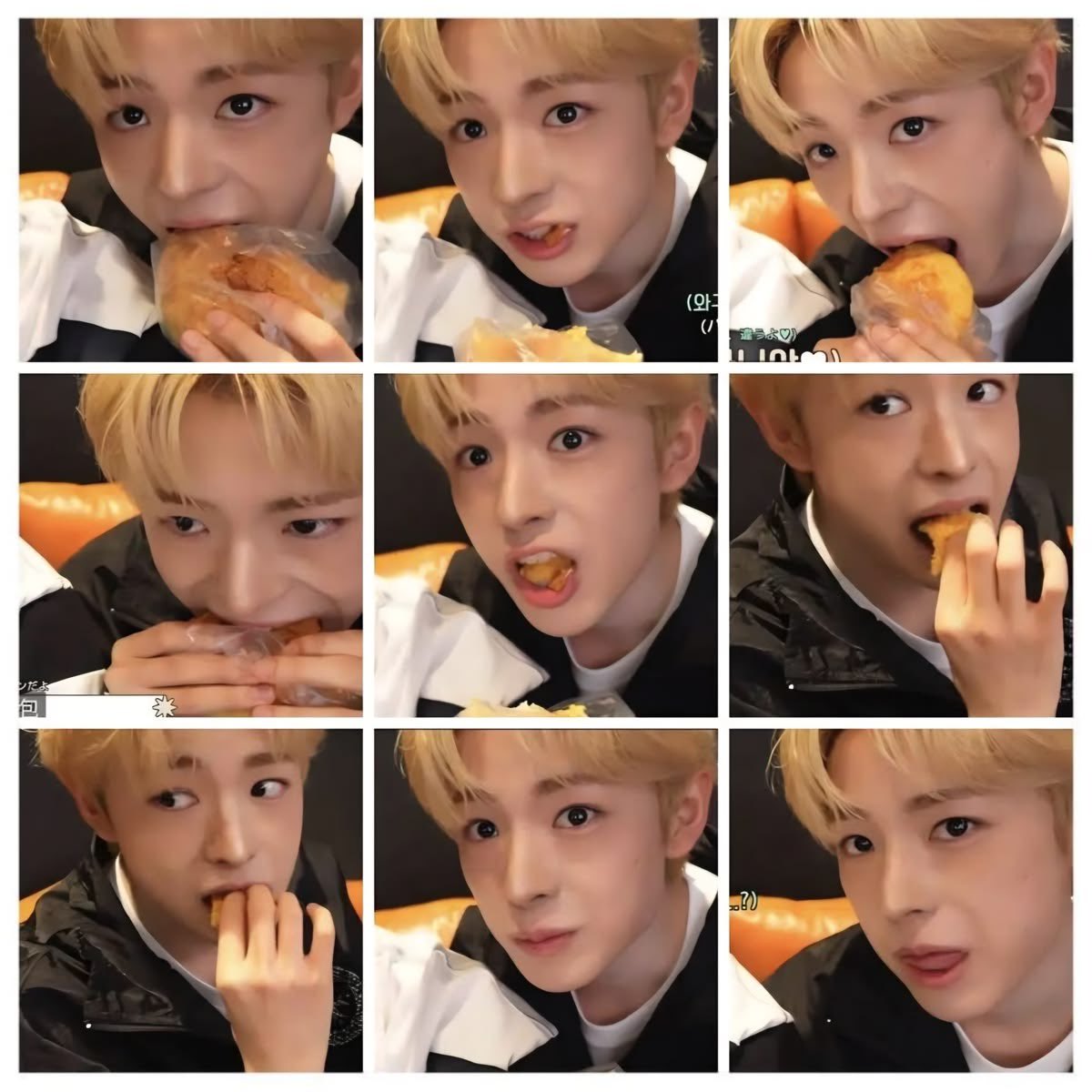 yushi nom nom-ing