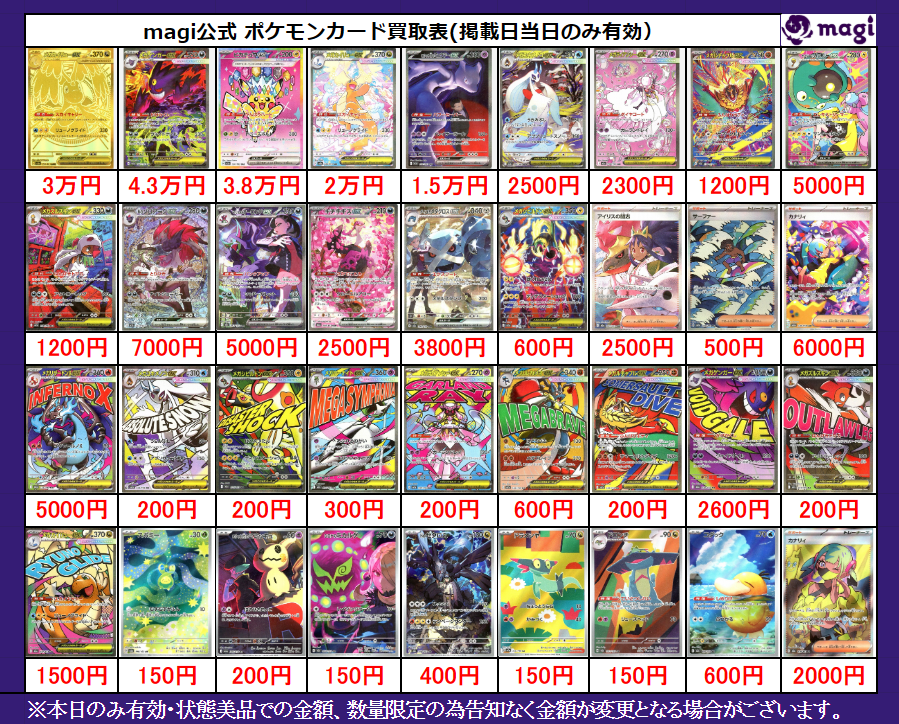 メガドリーム ma9枚まとめ売り 抽選販売】ポケモンカードゲーム MEGA ハイクラスパック MEGAドリーム