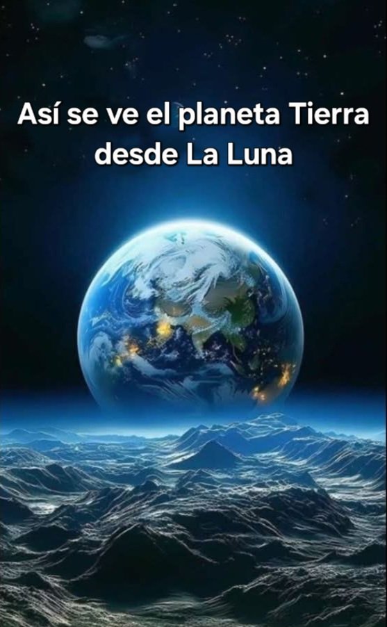 PatyGallardo's tweet image. #Tierra desde #Laluna