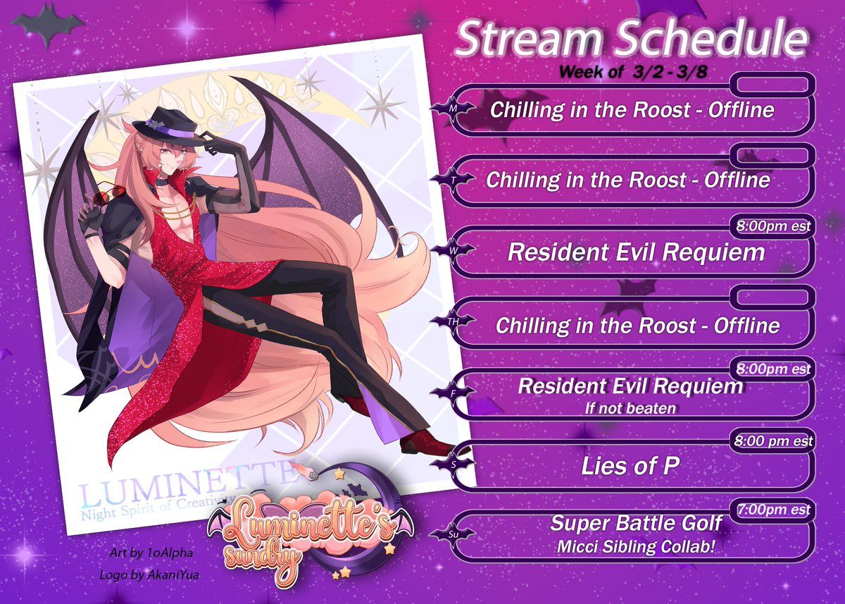 Luminette🦇🌙 tweet media