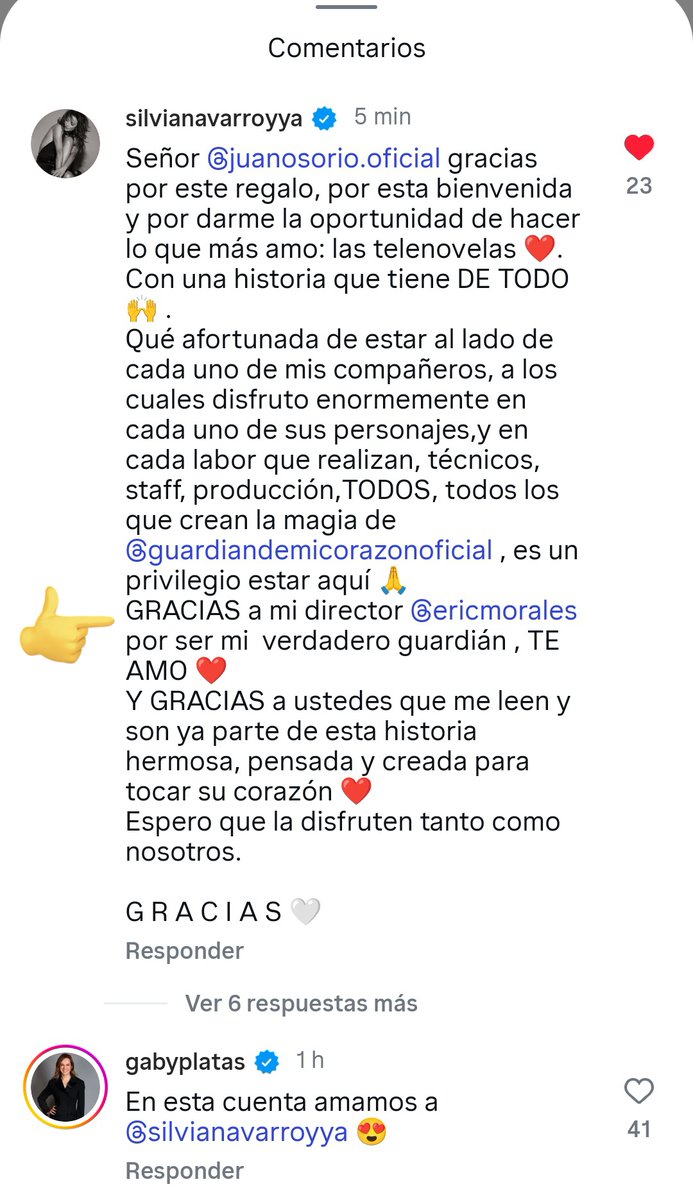 Y sí Gaby, 🗣️ AMAMOS a la Navarro... 👑🥹❤️
