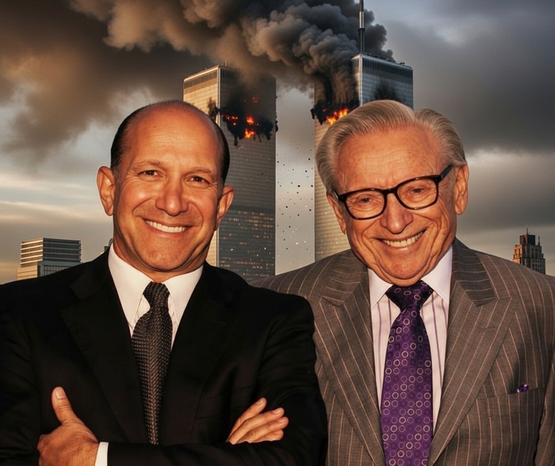 MinisterTruth84's tweet photo. Two lucky guys that happened not to go to work on 9/11 https://t.co/FAsNdRinlM