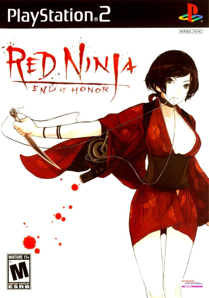Mark1982G's tweet photo. [Classic Cover Art] - 🕹️#⃣3⃣0⃣6⃣
Red Ninja: End of Honor
PlayStation 2 - North America
Vivendi
🗓️Release Date - March 30, 2005

#RedNinja #PlayStation #PS2 #PS5 #Vivendi #8Bit #16Bit #Arcade #Retro #RetroGaming #ClassicCoverArt #ShareYourGames https://t.co/cdRWvua7qP