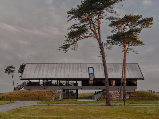 DesignedHomes's tweet photo. Soviet-era military bunkers on the Baltic coast, transformed into a family home among the dunes and pines. SAR Residence in Latvia by OAD. 📷 Alvis Rozenbergs https://t.co/EYzqleEQ54
