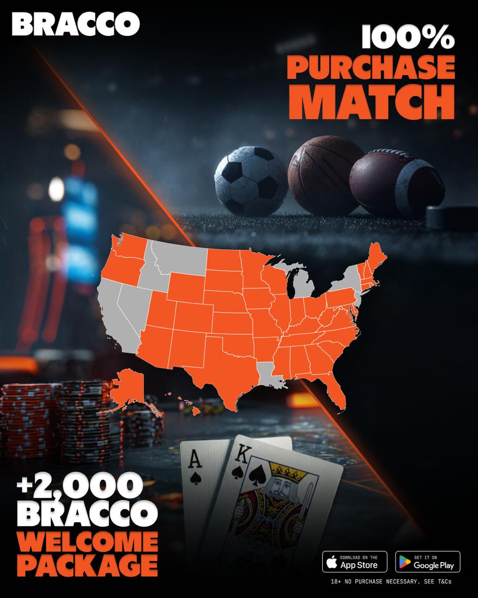 Join your new favorite Social Sportsbook + Casino.
<a href="/PlayBracco/">Bracco Social Sportsbook & Casino</a> 

✅Available in 40+ states 🇺🇸
✅1,500+ casino games
✅100,000+ monthly sports markets
✅Credit Card, Crypto + Bank deposit &amp; withdrawal options

Use code TTVOLS and get started today🍊
🔗 bit.ly/TTVOLLS