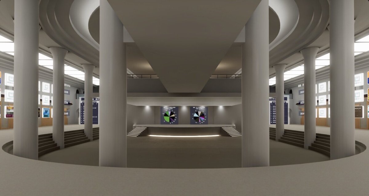 UTokyo_News's tweet image. 人気書籍を一覧できる #VR 空間「書苑Virtual Commons」が公開されました。中央食堂を思わせる空間に書影が並び、生協の売上データも閲覧可能に。#HMC（ヒューマニティーズセンター）と生協の連携により、“本との出会い”を新しい形で可視化する試みが進んでいます。#学内広報 u-tokyo.ac.jp/gen03/kouhou/1…