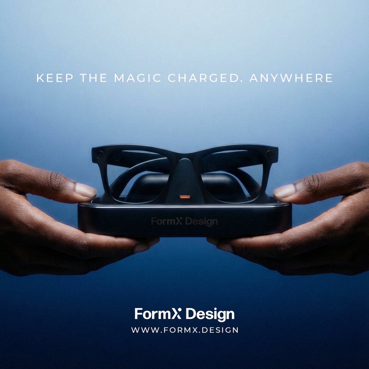 formx_design's tweet photo. Your Meta glasses deserve better than cables. 

✔ Compatible with Meta Ray-Ban 
✔ Over-voltage protection
✔ Travel-friendly design.
✔ Two styles. One Universal Design

Link:
https://t.co/vAjKPB4Rc3

 #Meta #MetaRayban #MetaOakley #SmartGlasses #chargingstation #Rayban https://t.co/7mUCaqyccu