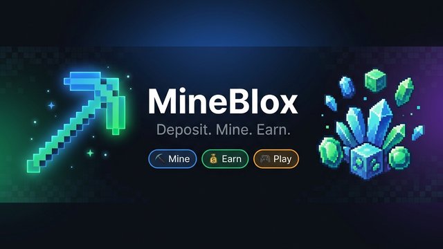 MineBloxSol's tweet photo. What if you could mine crypto tokens… inside Roblox?

⛏️ MineBlox connects your Solana wallet to a Roblox mining game.

→ Deposit $MineBlox on our website → Open the Roblox, Link your wallet using Player Code → Start mining and earn rewards → Upgrade your miner to 5x speed → Withdraw anytime, instantly

This is GameFi meets the world's biggest gaming platform.