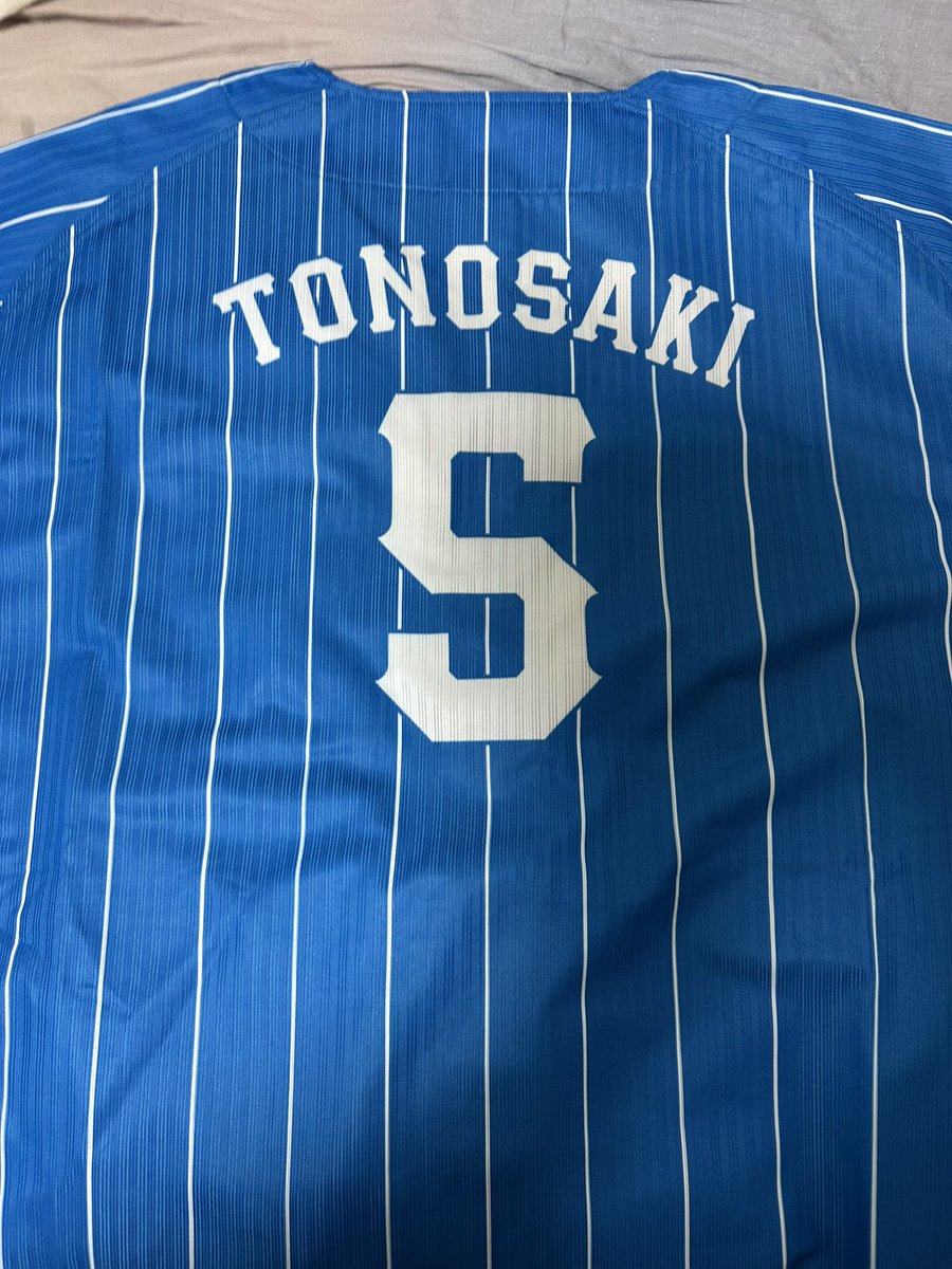 メルカリで購入した西武外崎修汰ユニ。 #プロ野球 #埼玉西武ライオンズ