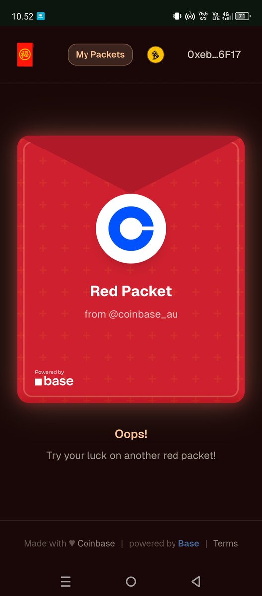 Bagasmocca's tweet photo. @coinbase_au Wtf @coinbase_au https://t.co/y9FPErVyGx