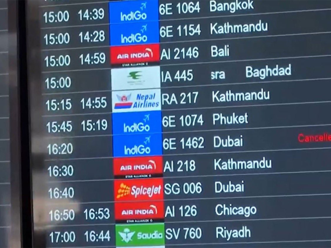 jkmediasocial's tweet image. Delhi: Several international flights from IGI Airport delayed amid ongoing West Asian conflict

#IGIAirport #InternationalFlights #flightdelay