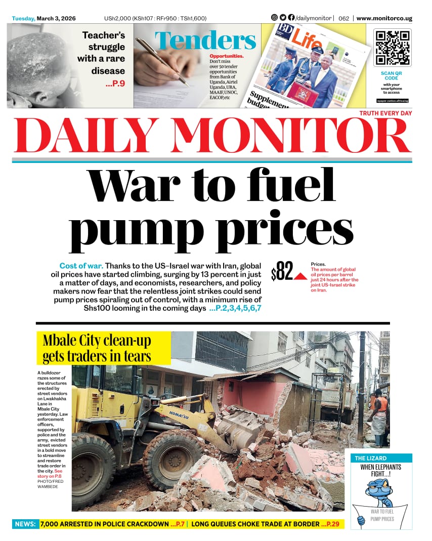 ntvuganda's tweet photo. War to fuel pump prices. #NTVNews

For more details: https://t.co/3e53yRFQz2 https://t.co/2PjV3r0Qpl
