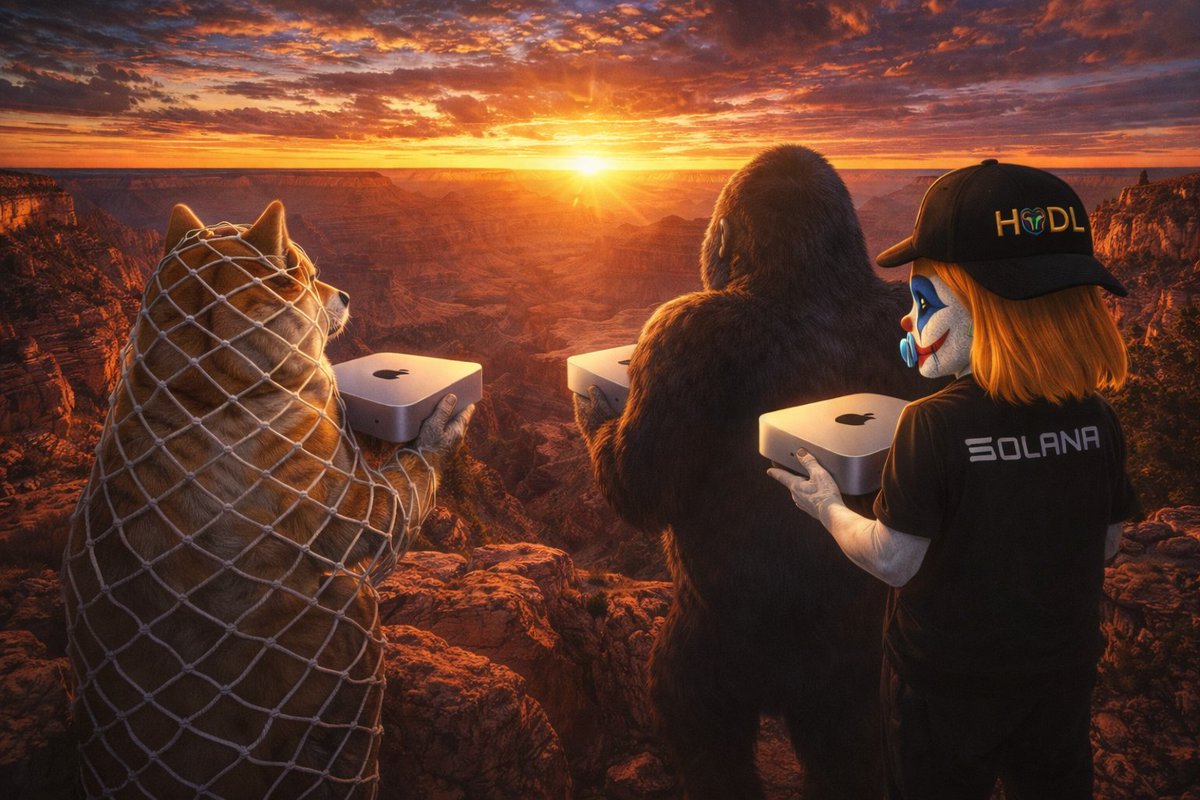 jennygotSOL's tweet image. Chapter 2: The Return of Conviction.
#Harambe #Retardio $wDOG $MACMINI