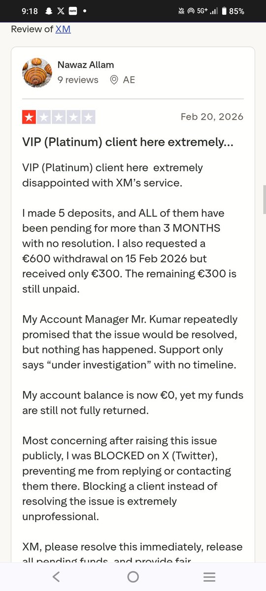 cry_universe's tweet photo. XM: "safe" 16 days → then "lost"
If lost, why promise refund?

BscScan proves funds in their wallet. BVNK has keys.

Hundreds stuck – UPI, deposits. Photos attached.

@XM_COM Refund or prove it's lost.

#XM #ForexScam https://t.co/6efFlhAQej