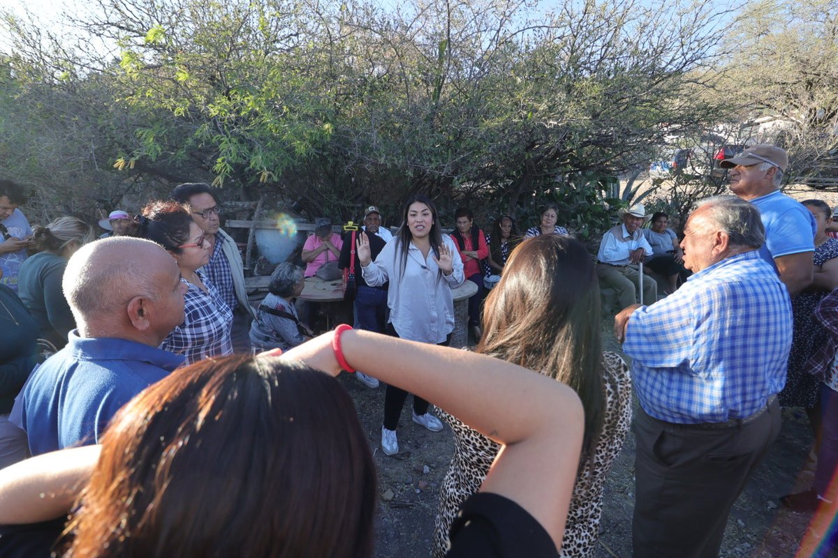 ValeriaGroA's tweet photo. Me reuní con vecinas y vecinos de la Cuauhtémoc, Diana Laura y Rancho Menchaca para dar seguimiento a distintas inquietudes y necesidades en común. Por indicación del presidente municipal @FeliFerMacias , seguimos trabajando en territorio, escuchando y dando respuestas puntuales. https://t.co/SI01M4oQug