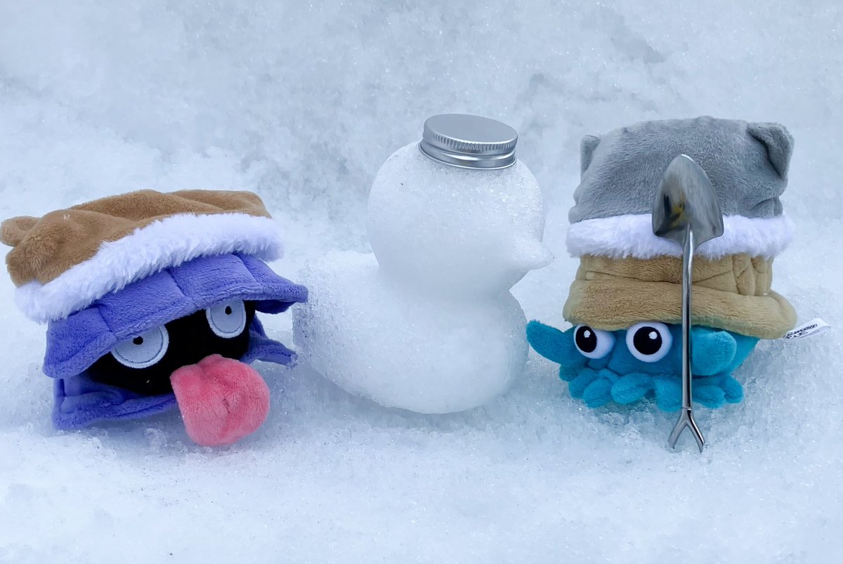 シェルダーとオムナイト tweet media