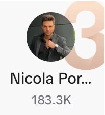Que rey eres Nicola Emilio! 😎😍
#NicolaPorcella