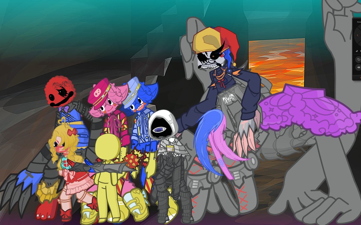 All of poppy playtime so far. I'll do individual posts for each soon