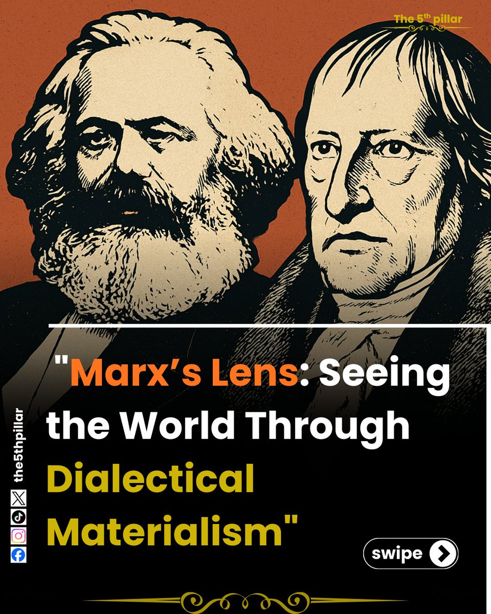 The5thpill5789's tweet image. Marxism a theory that changed the world view on capitalism starts from dialectical materialism.
#marxism 
#dialectics 
#haegal 
#marx
#law
