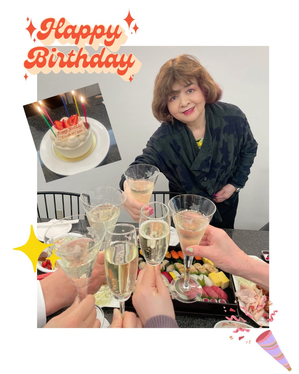 clubwillbe's tweet photo. キャンデッドのアルバイター、フユミです。
昨日は事務局スタッフのお誕生日会🎂 
昭和アイドルの歌をきっかけに、BOSSの会社創業時の話に花が咲きました。
何もないところから始まった物語と、あの時代の熱量。 当時の空気を感じた夜でした✨ https://t.co/QBN5aOxcf2