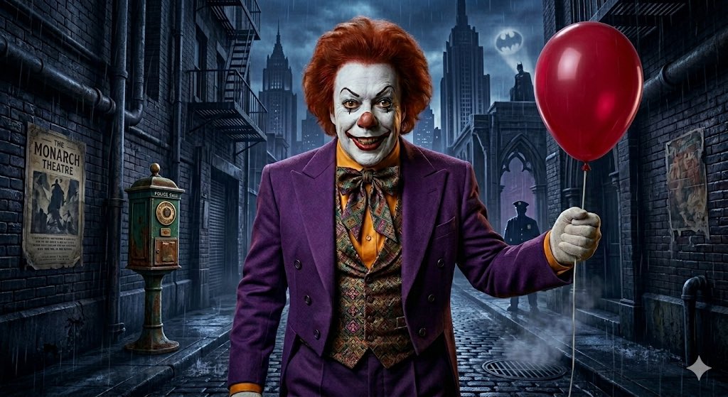 UnderKnownInfo's tweet photo. UnderKnown Fact:

Tim Curry was also in consideration against Jack Nicholson for the Joker 

Curry was reportedly considered early on, especially given his theatricality and his later voice work as the Joker in early Batman: The Animated Series tests. 

Also in the running were William Defoe, David Bowie, and John Lithgow.
