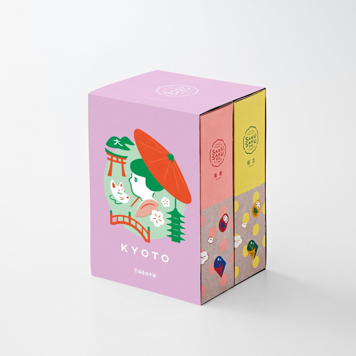 さくさく日記[セット]〉京都限定デザインのご紹介。 ひとくちで