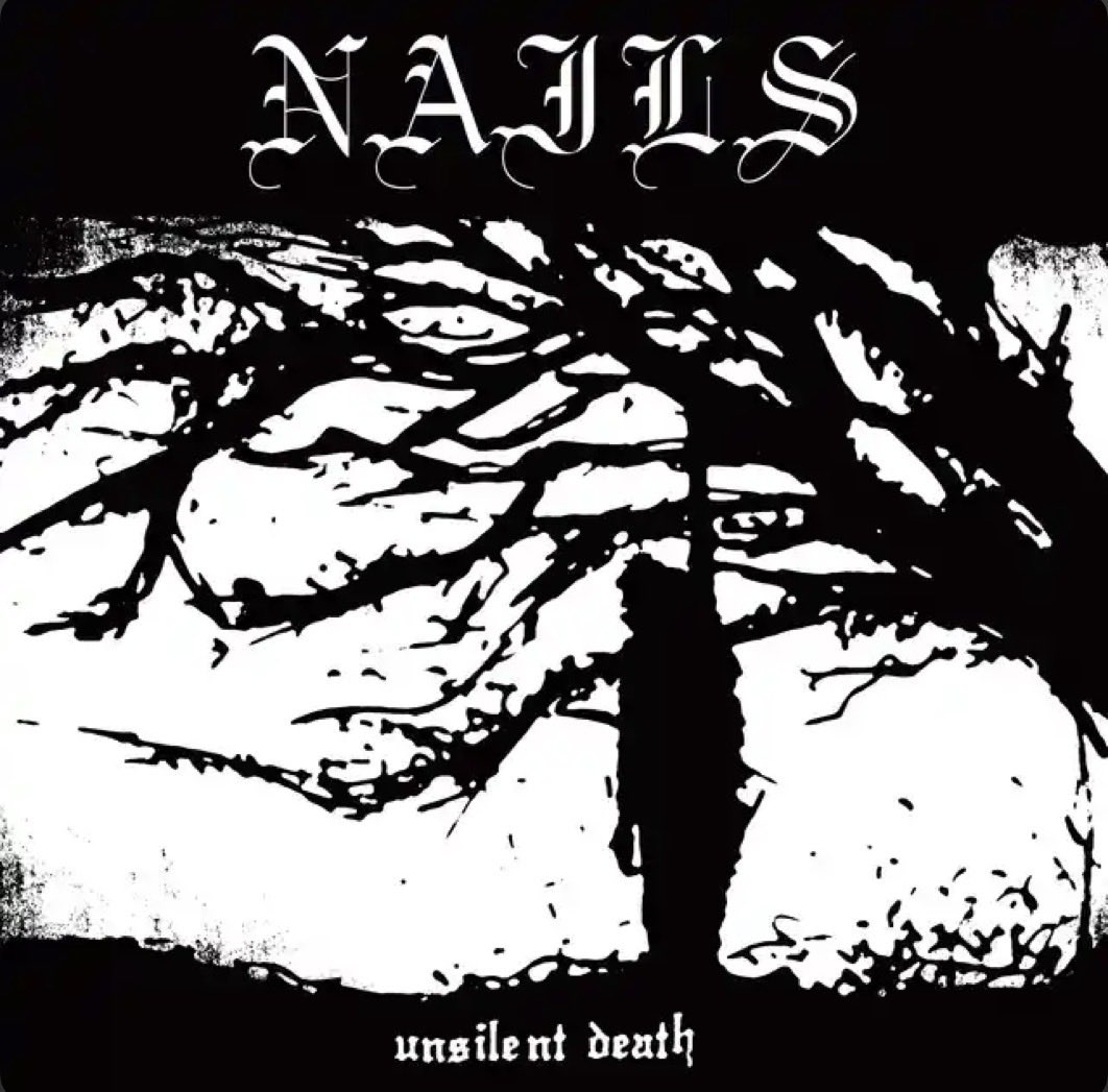 jordenroll's tweet photo. #MWE Day 27: Nails - Unsilent Death (2010)

Ten tracks of ferocious hardcore coming in at less than thirteen minutes. A musical freight train that is aimed to hit you straight in the teeth. I figured this album was going to be intense, but it’s on another level. All hail Nails! https://t.co/aQ7gGjYBw0