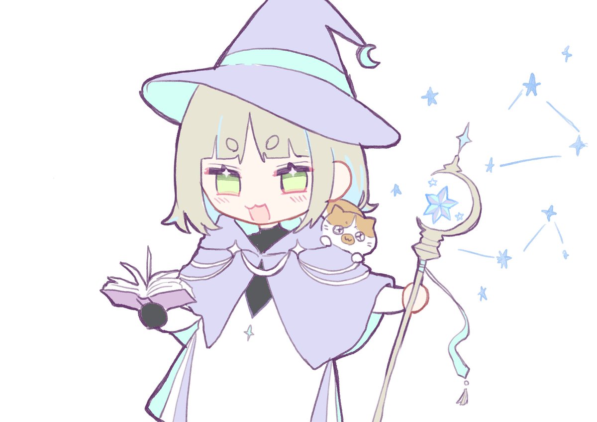 最近のらくがき
魔法使いな代理ちゃん