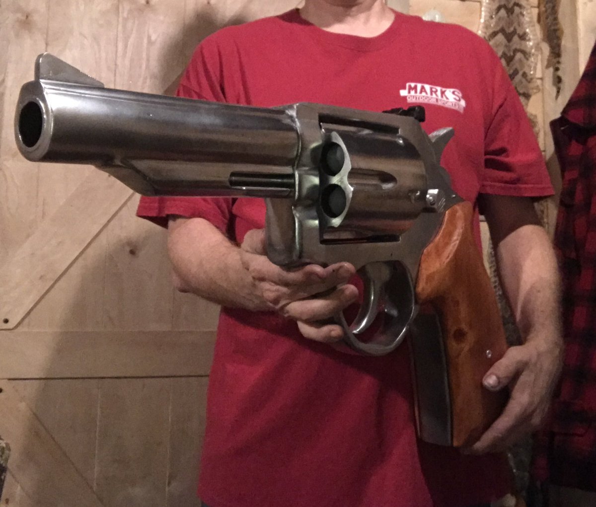 Leon: here Grace, take this and defend yourself