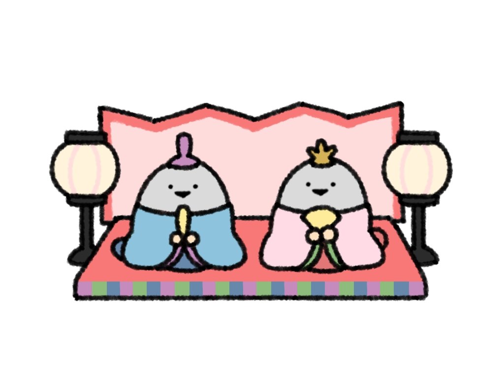 【再掲】ばすぴすのひなまつり🎎