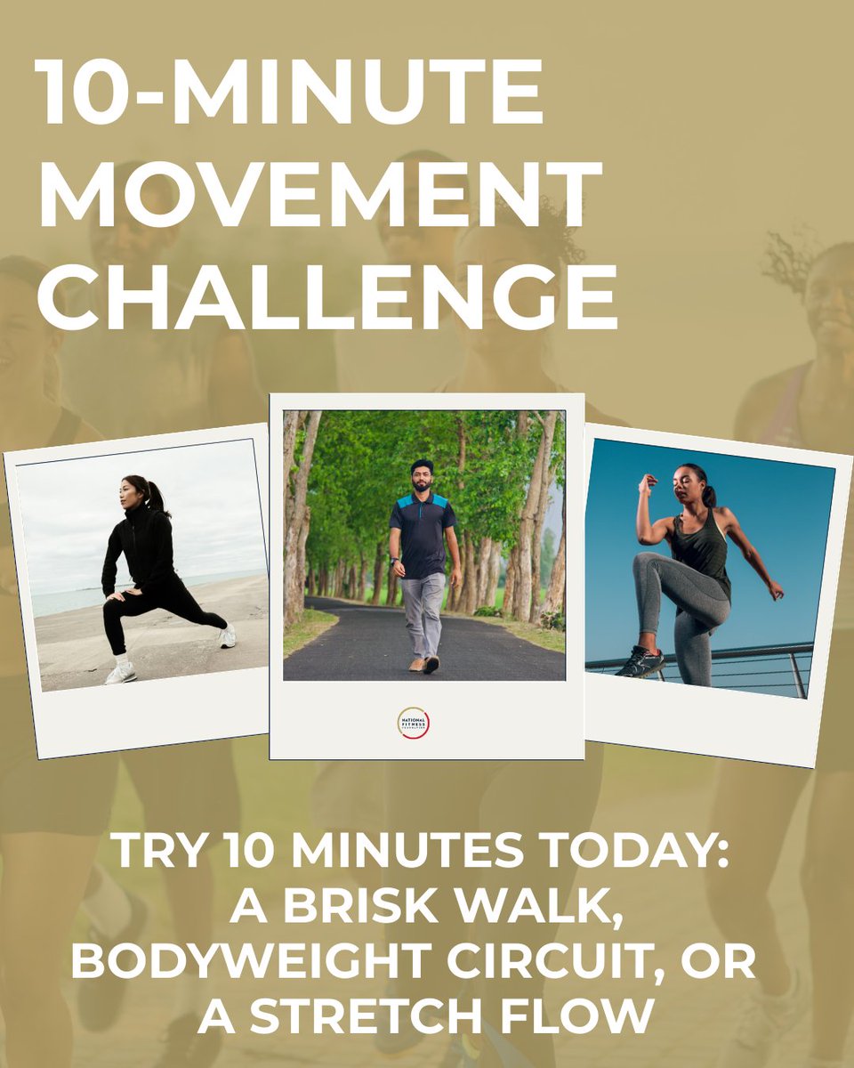 National Fitness Foundation tweet media