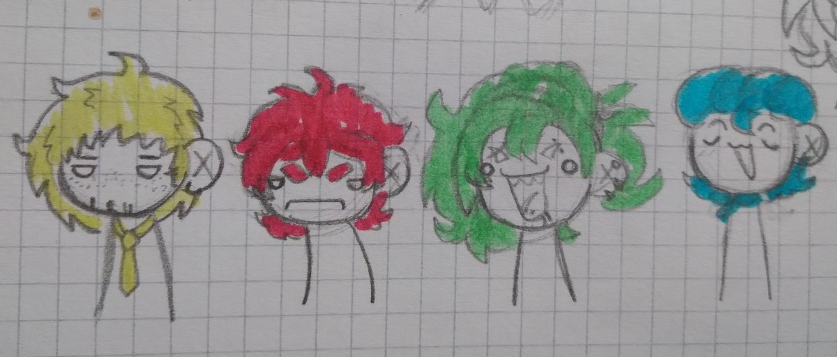 Igual aviso que el fanfic LH va a ser versión au alter porque ya me hice una idea y me gusto. 

Sería antes de los sucesos del juego/historia (que no existe todavía) pero aún así no sería canon para la historia posta (???) nose si se entiende pero bueno

Estos son los LH alters