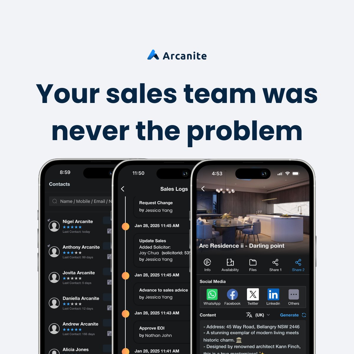 While you were blaming performance,
another agency upgraded their infrastructure.

Now their agents:
• See live stock
• Track every activity
• Share assets instantly
• Close without friction

Stop blaming people for what broken systems cause.