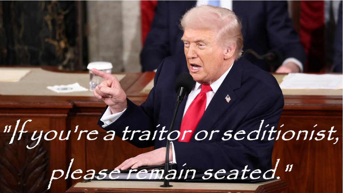 <a href="/EricLDaugh/">Eric Daugherty</a> Why not Congress? - - - Stupid Question

Rubio and the others know there are way too may traitors and seditionists in their ranks. They proved it at the <a href="/POTUS/">President Donald J. Trump</a> SOTU address.