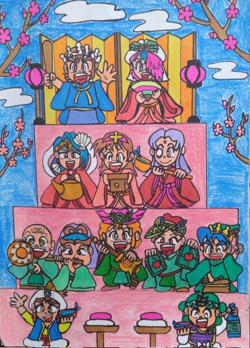 ひな祭り🎎
#ビックリマン