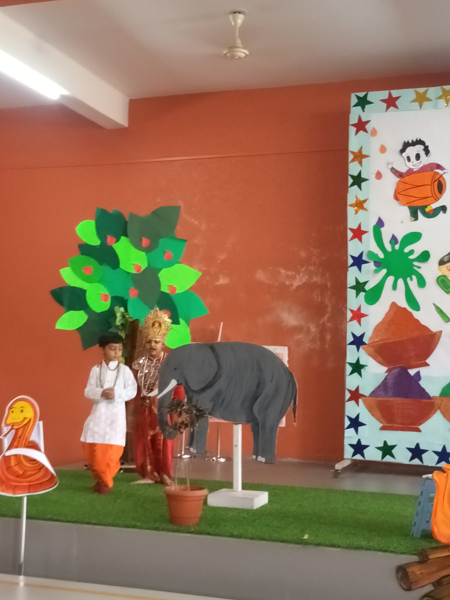 DpsVapi's tweet photo. Celebrating the Spirit of Holi @DpsVapi  The festival of colours came alive on campus as Class II B, Nur C, and Pre-Nur presented a vibrant and joyful Holi assembly. The celebration beautifully reflected the essence of togetherness, happiness, and the triumph of good over evil. https://t.co/xrHPYsUutt