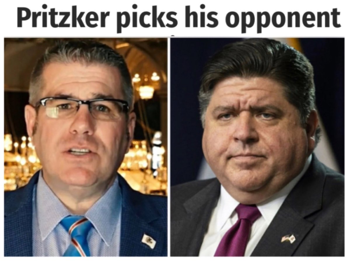 MissinRoyko's tweet photo. Pritzker spent millions in the 2022 Republican primary to make sure that Darren Bailey was his opponent in the November election and he won by 13%

Do you think anything has changed four years later? Me neither 

Lets elect Pritzker’s worst nightmare on March 17th, Ted Dabrowski https://t.co/RvqqljYgB9