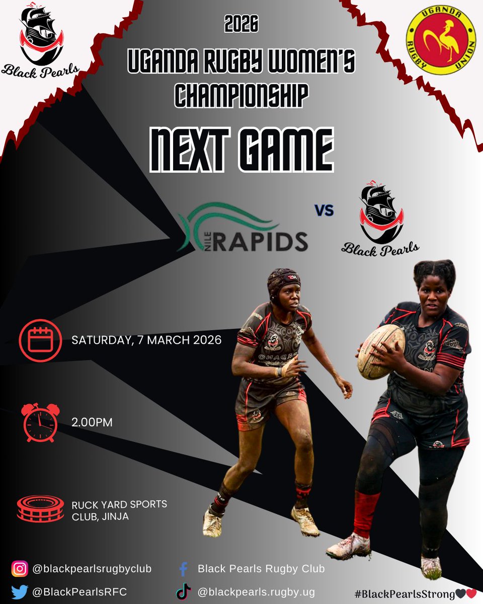 Black Pearls Rugby Club 🖤❤️ tweet media