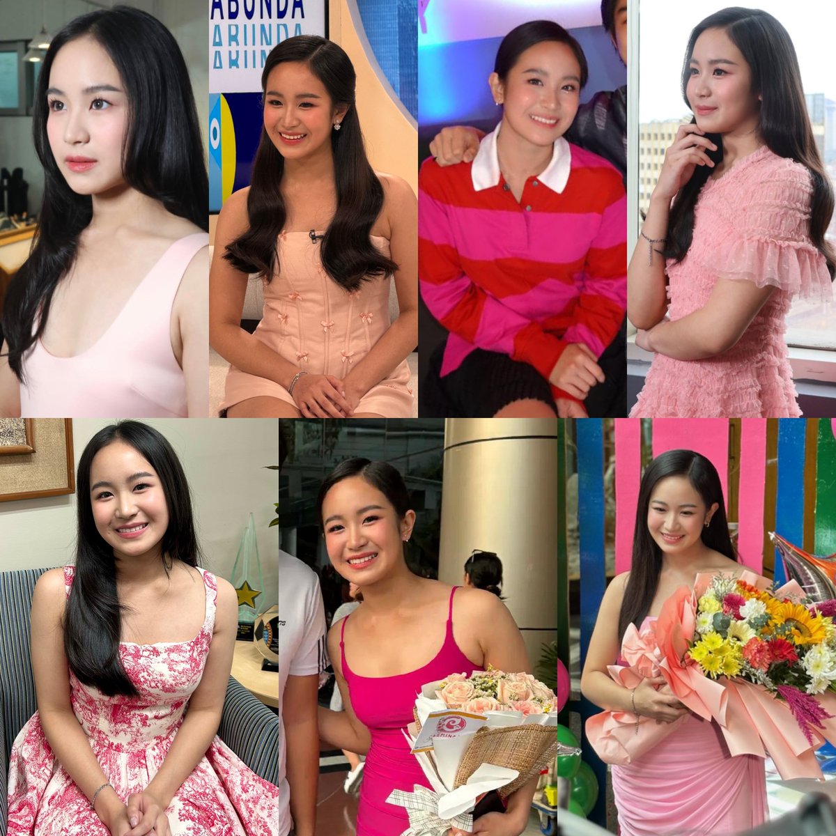 ultjoniean's tweet photo. caprice and her pink fits 🩷 

CAPRICE GMA HOMECOMING
#CapriceCayetano https://t.co/h17b4dVPer