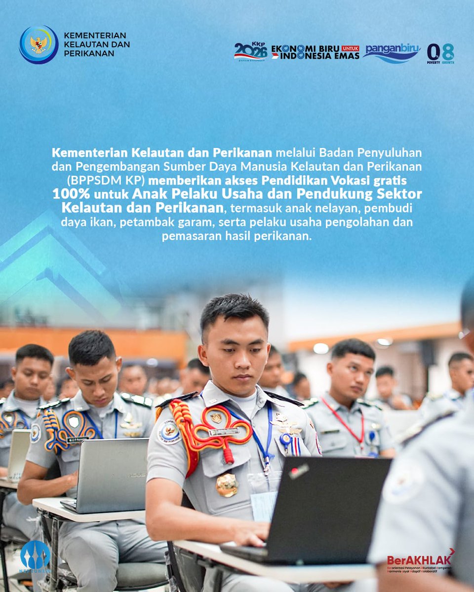 JohanYancco's tweet photo. Bersiap, #PENTARUKKP2026 akan segera hadir! 
Siapkan dirimu dan pantau terus informasinya di akun resmi @kkpgoid @bppsdm_kp ya 😉
@saktitrenggono
#2026KKPGrowStronger #SaktiWahyuTrenggono #KKPGOID
#pentarukkp7563N https://t.co/uC5WZwTJZU